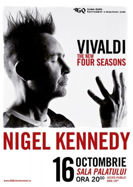 Poster eveniment Nigel Kennedy