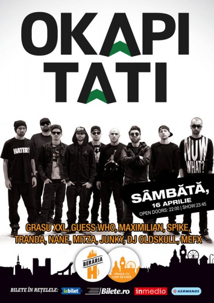 Poster eveniment Okapi Tati