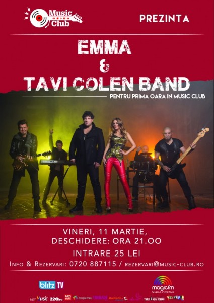 Poster eveniment Tavi Colen Band & Emma