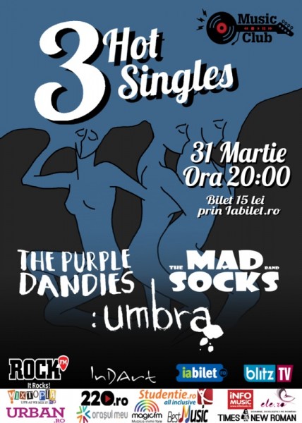 Poster eveniment The Mad Socks | The Purple Dandies | :umbra