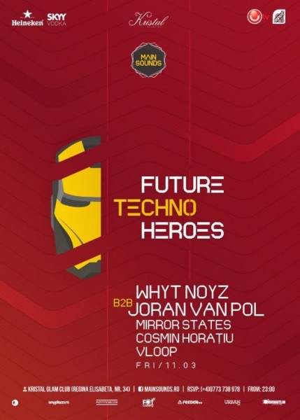 Poster eveniment Future Techno Heroes