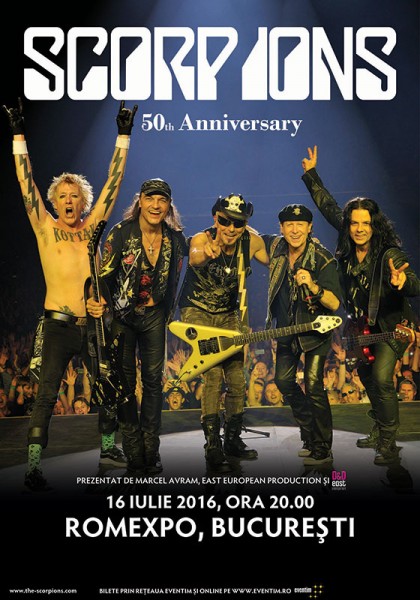 Poster eveniment Scorpions