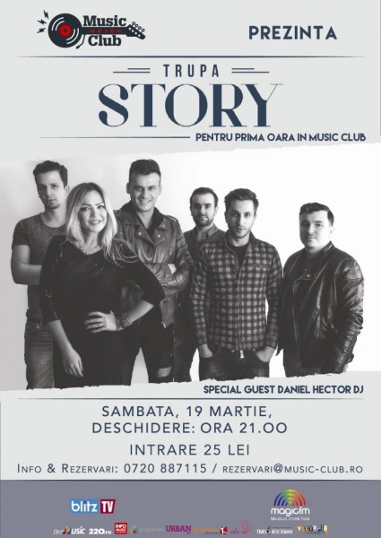 Afiş Story Concert Music Club 2016