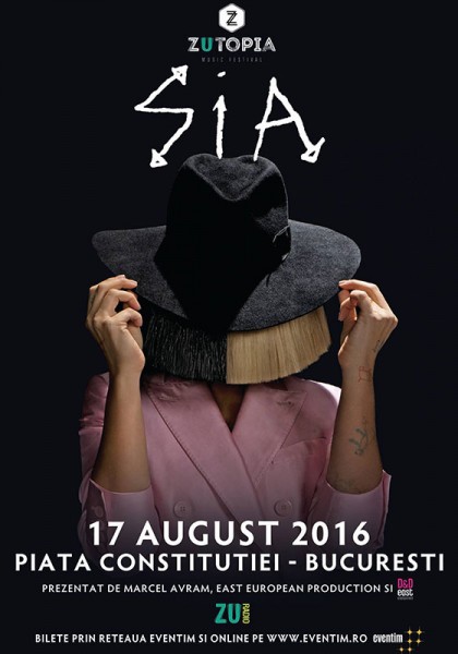 Poster eveniment Sia