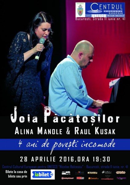Poster eveniment Alina Manole și Raul Kusak