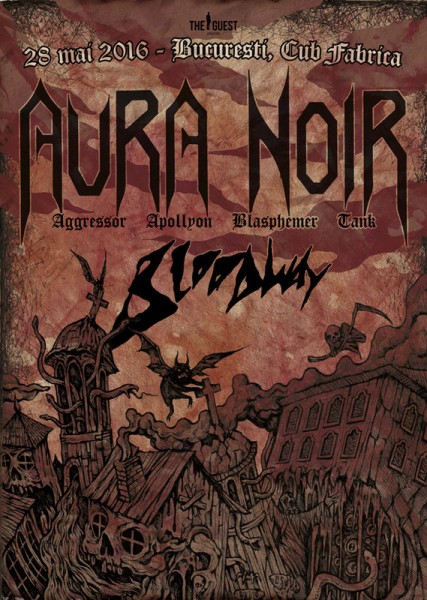 Poster eveniment Aura Noir