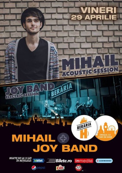 Poster eveniment Mihail | Joy Band