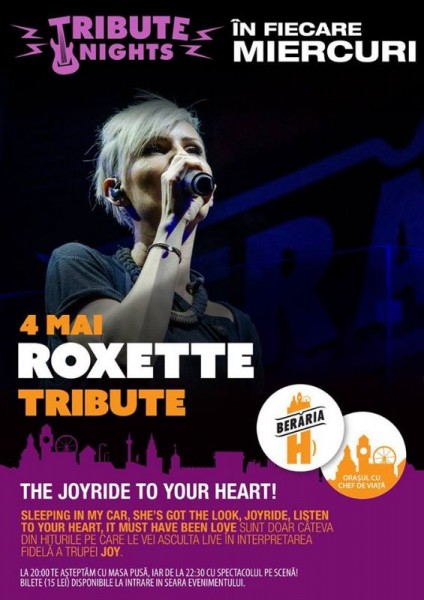 Poster eveniment Roxette Tribute