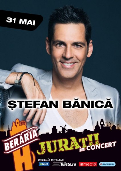 Poster eveniment Ștefan Bănică Jr.