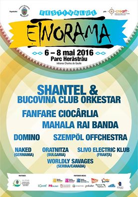 Afiş Etnorama Festival Bucuresti 2016