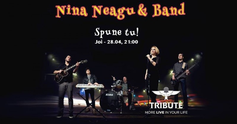 Afiş Nina Neagu Concert Club Tribute 2016