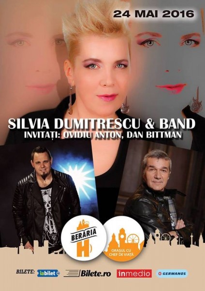 Afiș Silvia Dumitrescu Concert Beraria H 2016