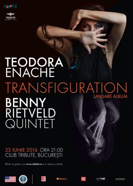 Poster eveniment Teodora Enache și Benny Rietveld Quintet