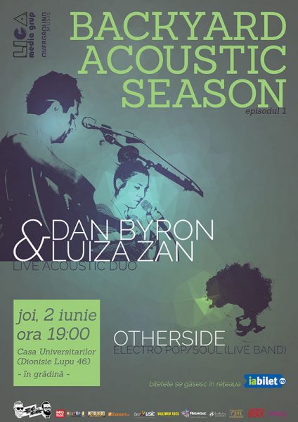 Poster eveniment Dan Byron & Luiza Zan