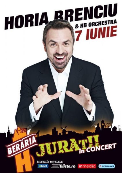 Afiș Horia Brenciu Concert Beraria H 2016