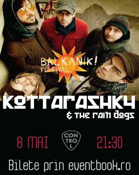 Poster eveniment Kottarashky & The Rain Dogs