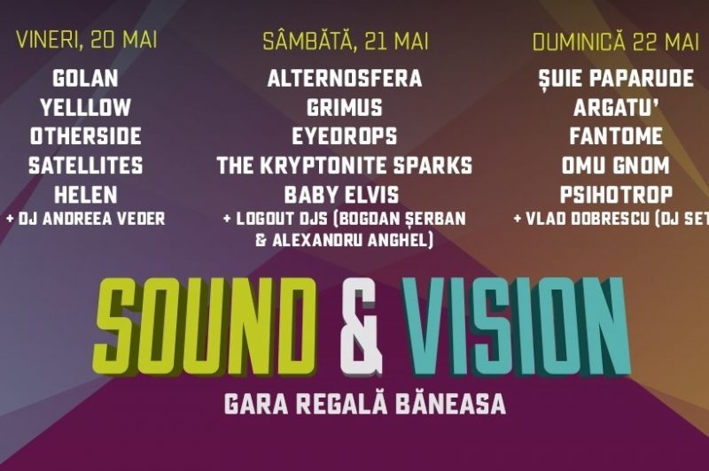 Poster eveniment Sound & Vision 2016