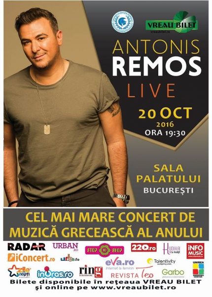Poster eveniment Antonis Remos
