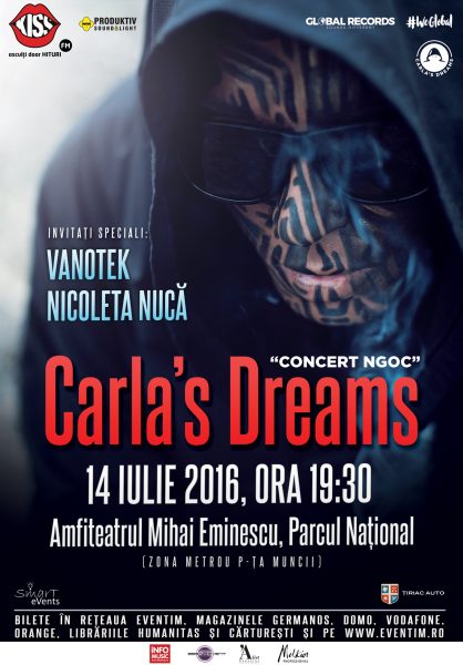 Poster eveniment Carla’s Dreams