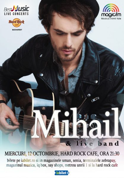 Poster eveniment Mihail & Band
