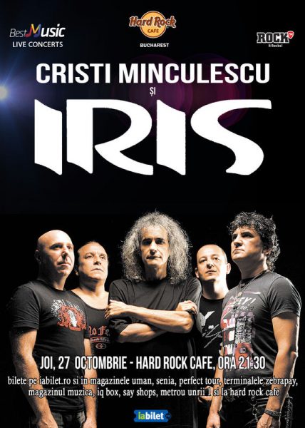 Poster eveniment Cristi Minculescu şi Iris