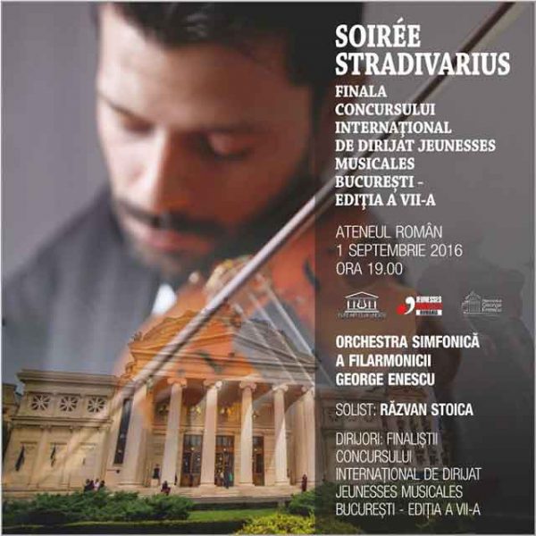 Poster eveniment Soiree Stradivarius