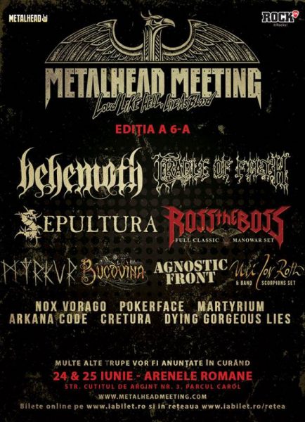 Poster eveniment Metalhead Meeting