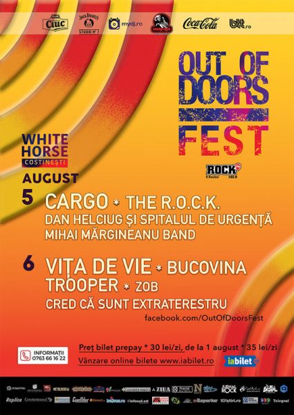 Poster eveniment Out of Doors Fest 2016