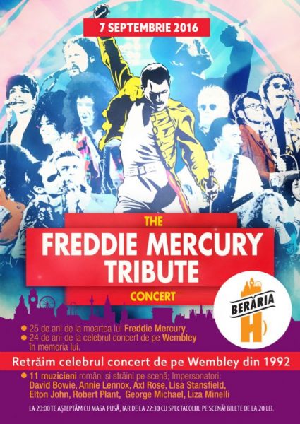 Poster eveniment The Freddie Mercury Tribute