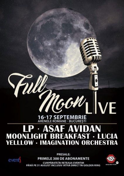 Poster eveniment Full Moon Live