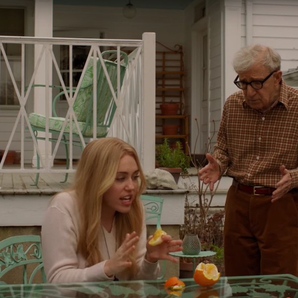 Miley Cyrus and Woody Allen