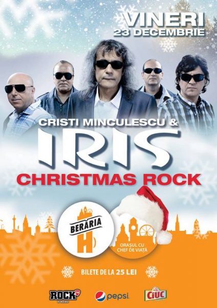 Poster eveniment Cristi Minculescu și IRIS - Christmas Rock