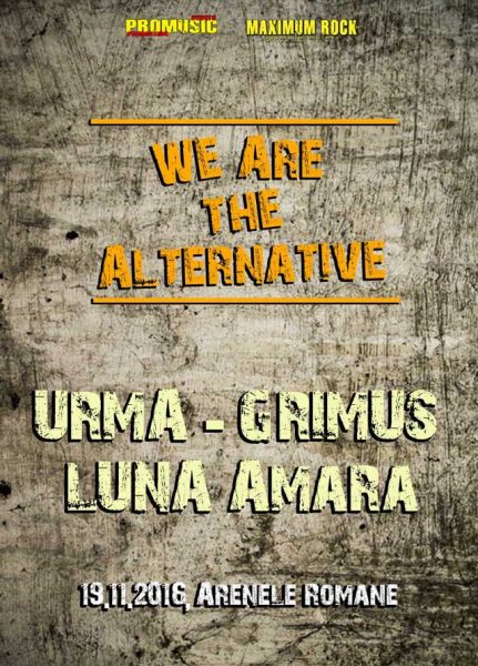 Poster eveniment We Are The Alternative