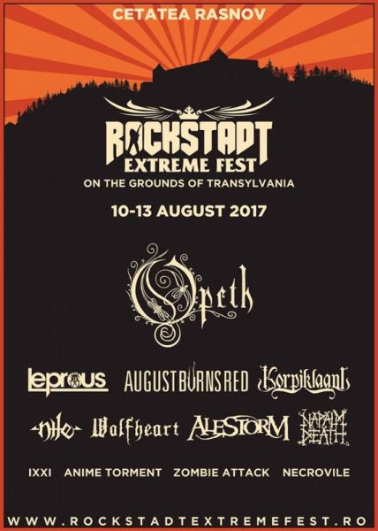 Poster eveniment Rockstadt Extreme Fest 2017