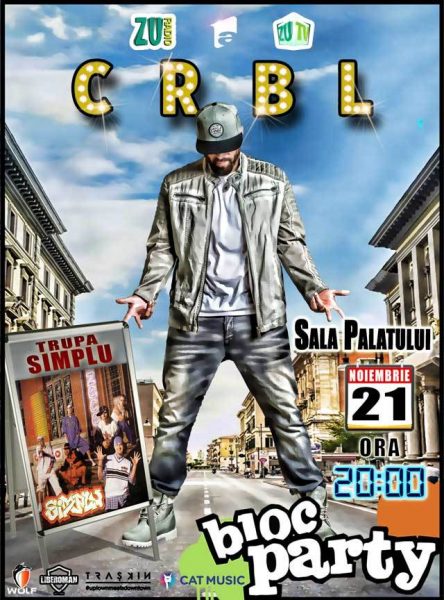 Poster eveniment AMÂNAT - CRBL & SIMPLU - Bloc Party