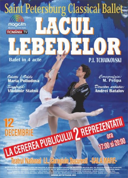 Poster eveniment Lacul Lebedelor