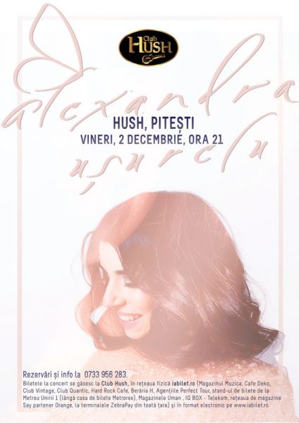 Poster eveniment Alexandra Ușurelu