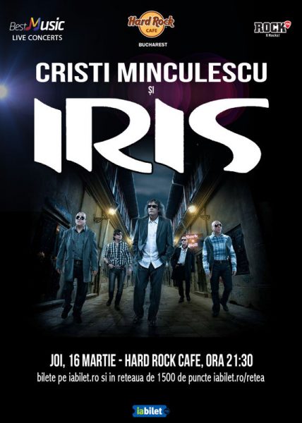 Poster eveniment Cristi Minculescu și Iris
