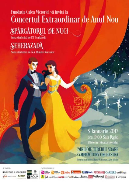 Poster eveniment Concert extraordinar de Anul Nou