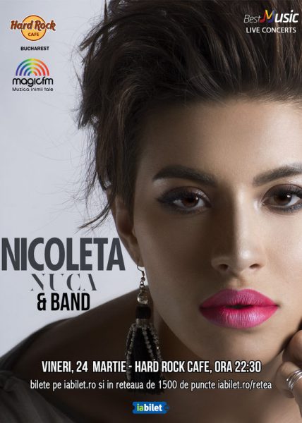 Poster eveniment Nicoleta Nucă
