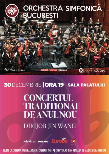 Poster eveniment Concertul Tradițional de Anul Nou IV