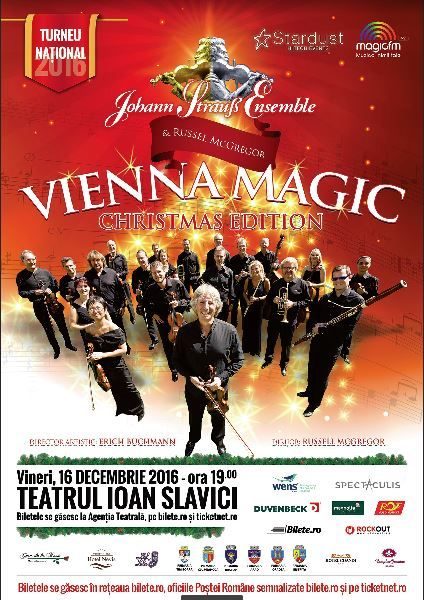 Poster eveniment Vienna Magic - Johann Strauss Ensemble