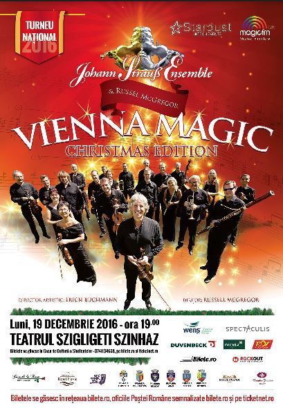 Poster eveniment Vienna Magic - Johann Strauss Ensemble