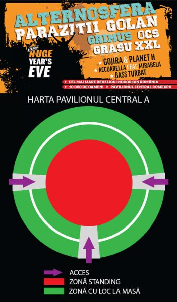 Poster eveniment Huge Year\'s Eve 2017
