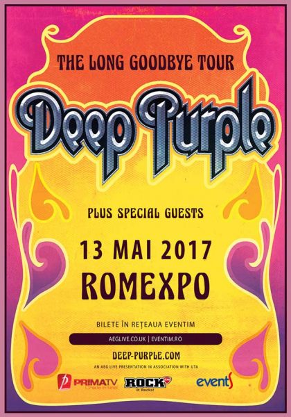 Poster eveniment Deep Purple