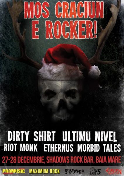 Poster eveniment Moș Crăciun e Rocker
