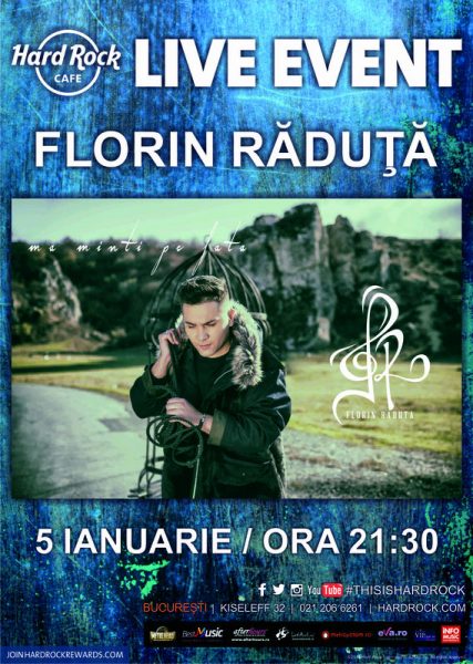 Poster eveniment Florin Răduță