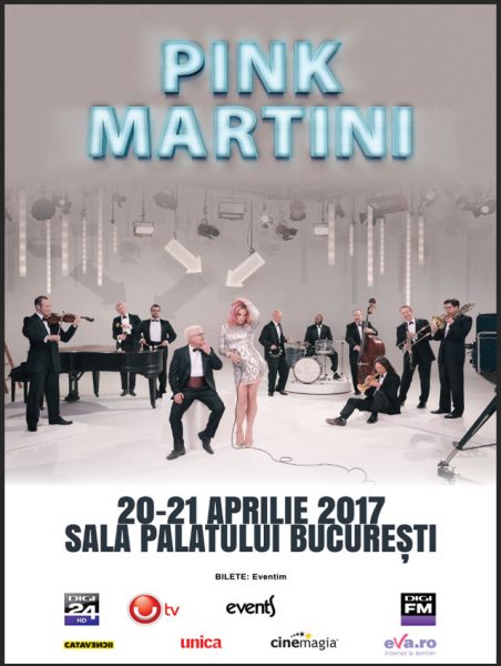 Poster eveniment Pink Martini