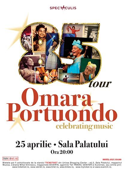 Poster eveniment OMARA PORTUONDO (Buena Vista Social Club)
