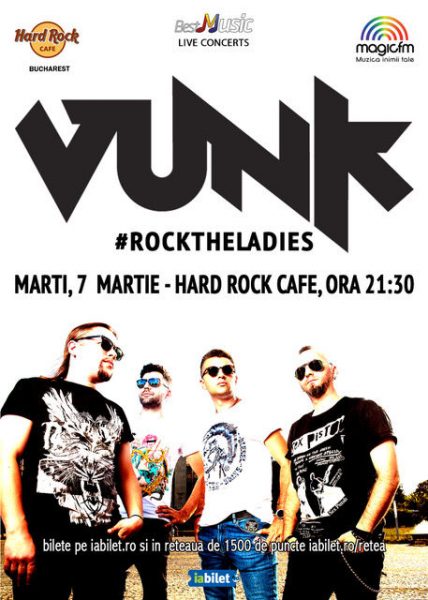 Poster eveniment Vunk - #rocktheladies